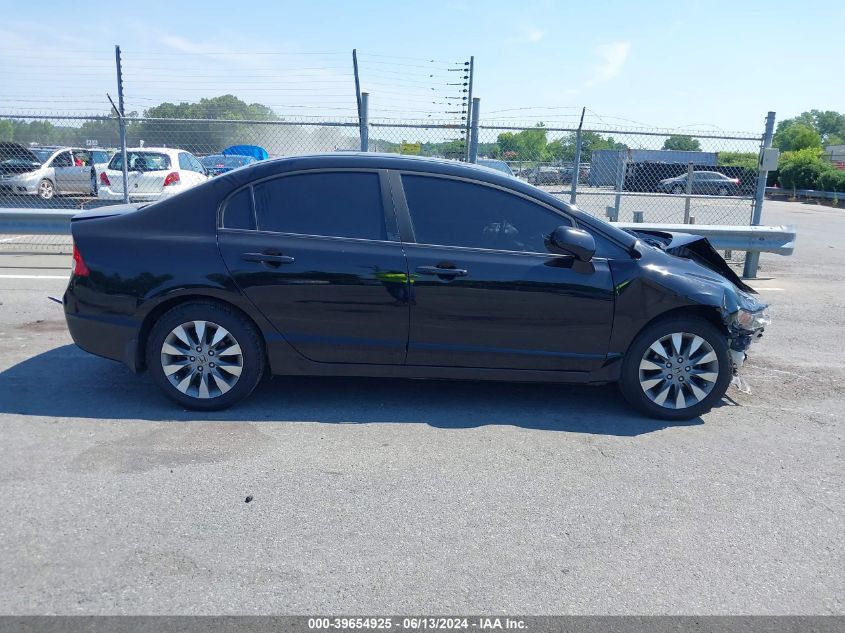 2009 Honda Civic Ex VIN: 19XFA16889E021483 Lot: 39654925