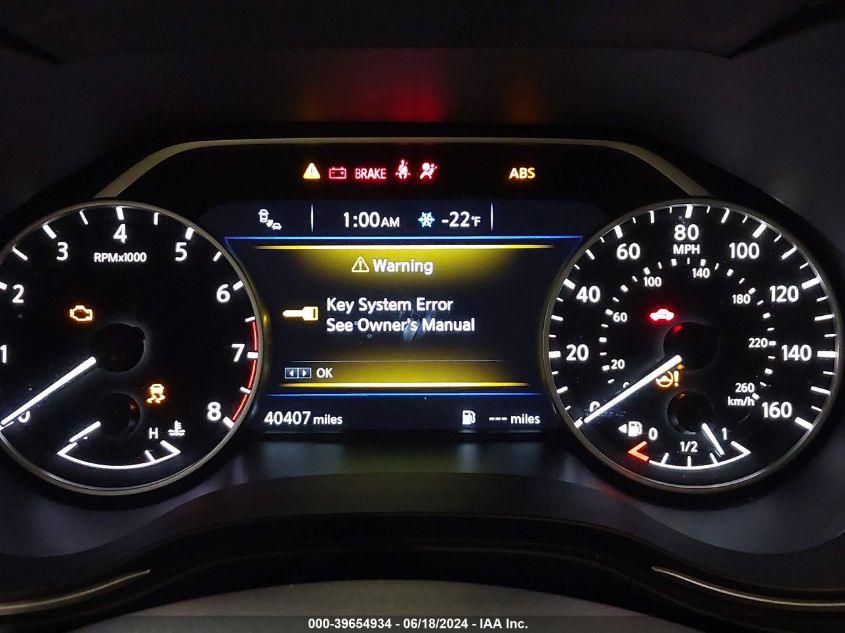 2018 Nissan Maxima 3.5 Sl VIN: 1N4AA6AP7JC383750 Lot: 39654934