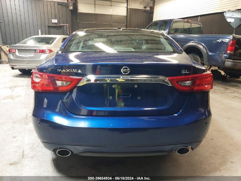 2018 Nissan Maxima 3.5 Sl VIN: 1N4AA6AP7JC383750 Lot: 39654934