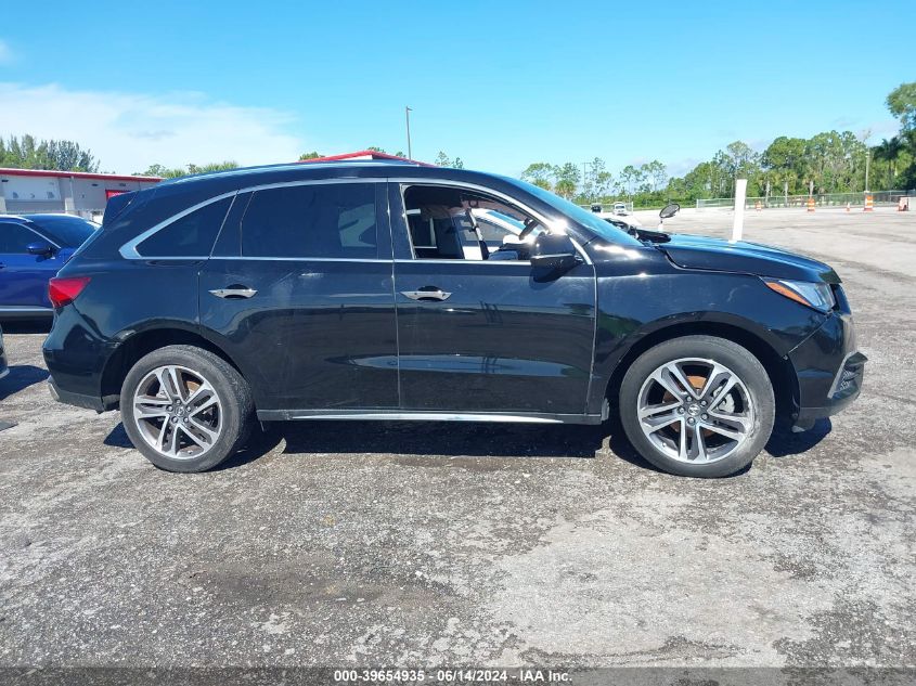 2018 Acura Mdx Advance Package VIN: 5J8YD3H82JL005222 Lot: 39654935