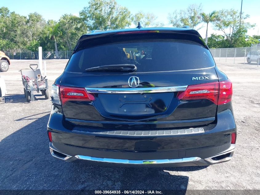 2018 Acura Mdx Advance Package VIN: 5J8YD3H82JL005222 Lot: 39654935