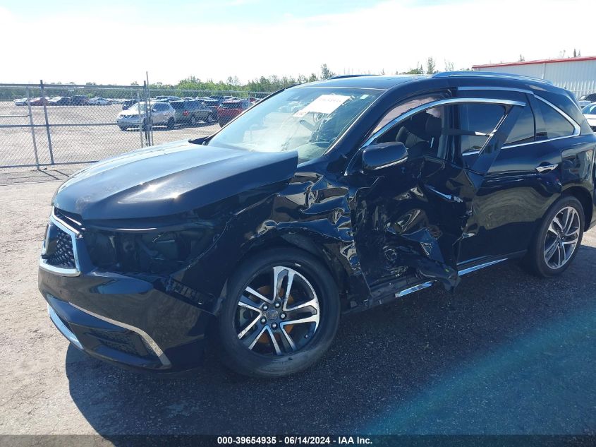 2018 Acura Mdx Advance Package VIN: 5J8YD3H82JL005222 Lot: 39654935