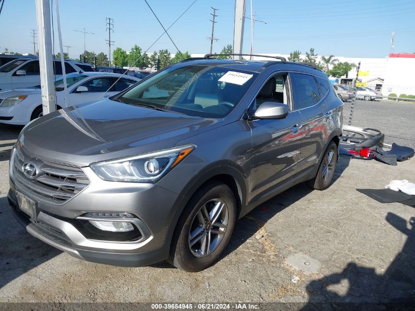 2017 Hyundai Santa Fe Sport VIN: 5NMZU3LB9HH031074 Lot: 39654945