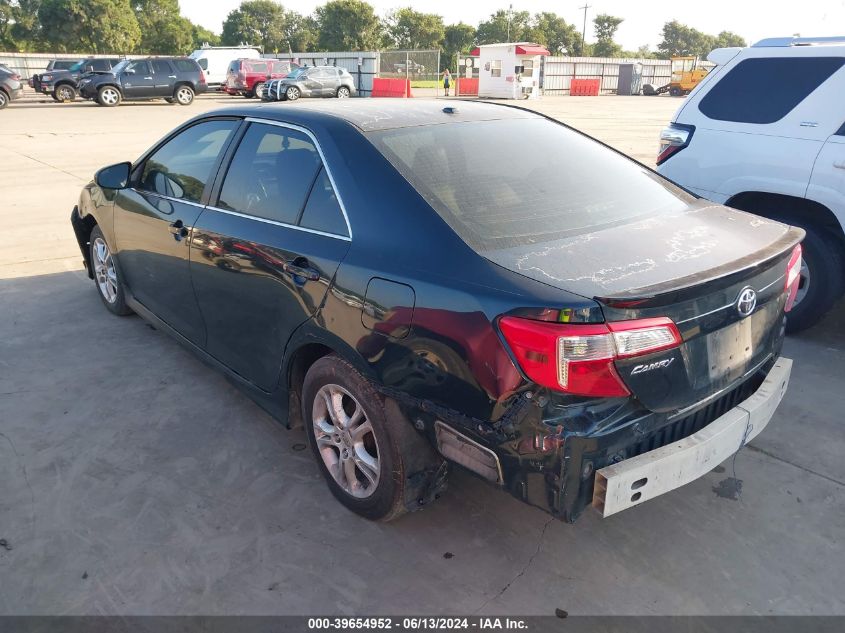 2012 Toyota Camry L/Le/Se/Xle/Se Sport Limited Edition VIN: 4T1BF1FK5CU131407 Lot: 39654952