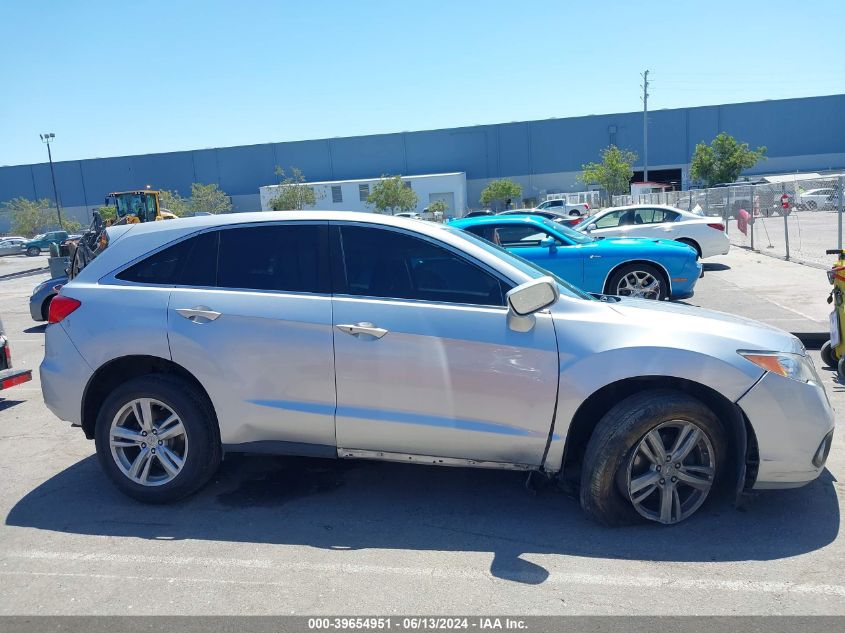 2014 Acura Rdx VIN: 5J8TB4H5XEL002151 Lot: 39654951