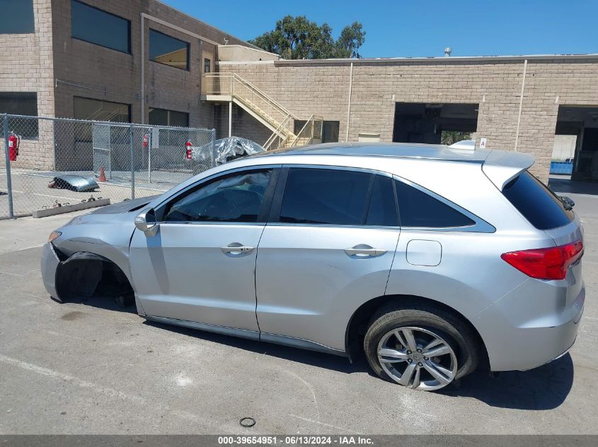 2014 Acura Rdx VIN: 5J8TB4H5XEL002151 Lot: 39654951