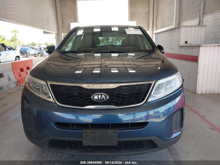 2015 Kia Sorento Lx VIN: 5XYKTCA69FG601012 Lot: 39654960