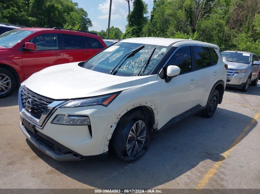 2023 Nissan Rogue Sv Fwd VIN: JN8BT3BA2PW005364 Lot: 39654963