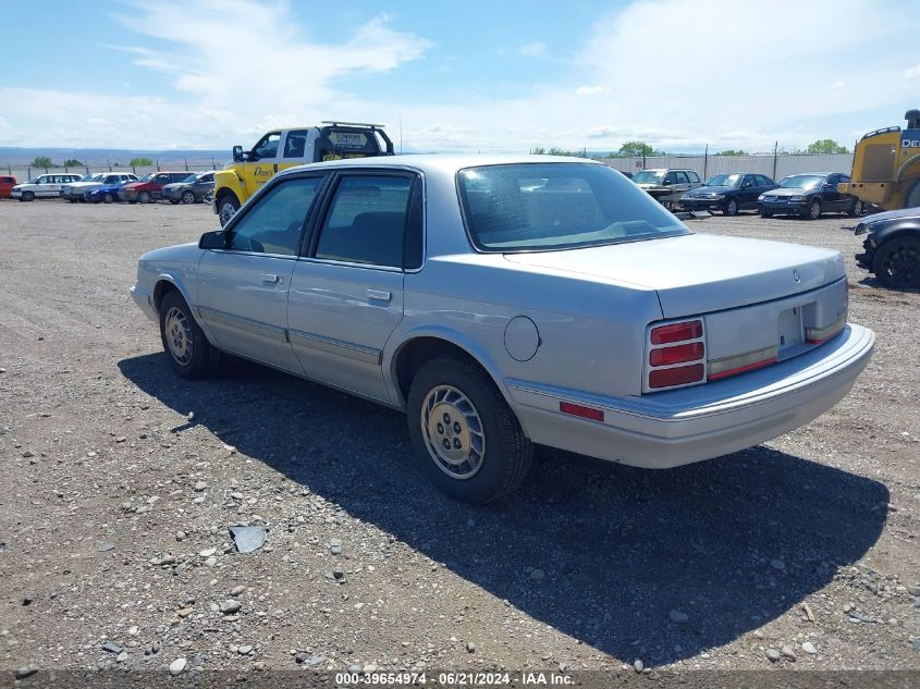 1993 Oldsmobile Cutlass Ciera S VIN: 1G3AG54N9P6406790 Lot: 39654974