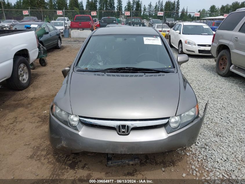 2008 Honda Civic Lx VIN: 2HGFA16518H303068 Lot: 39654977