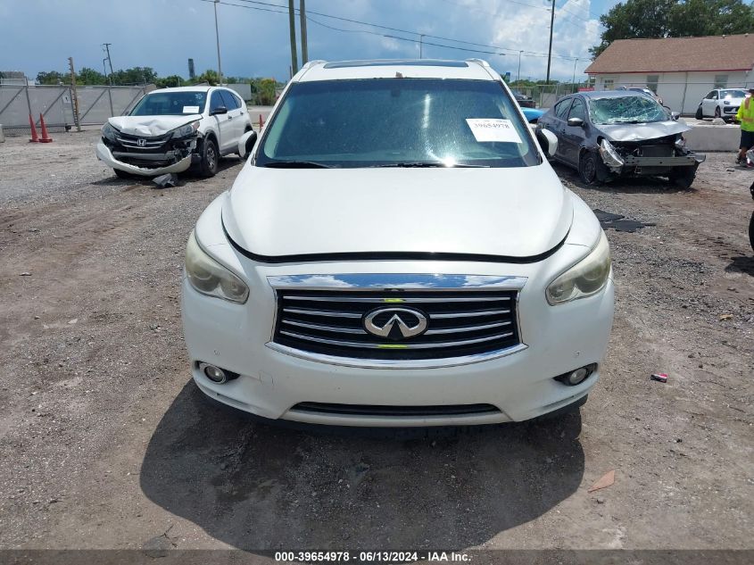 2013 Infiniti Jx35 VIN: 5N1AL0MN6DC308825 Lot: 39654978