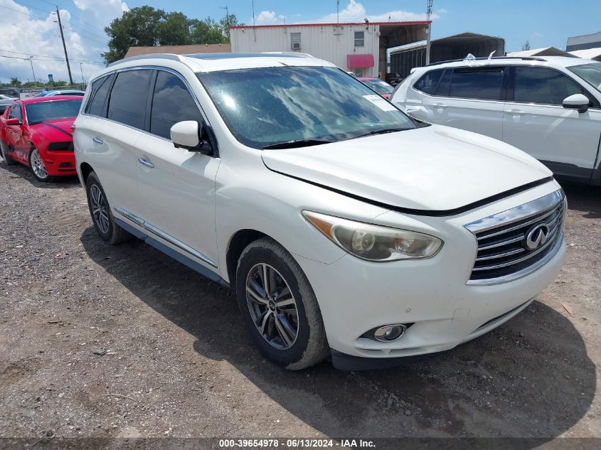 2013 Infiniti Jx35 VIN: 5N1AL0MN6DC308825 Lot: 39654978