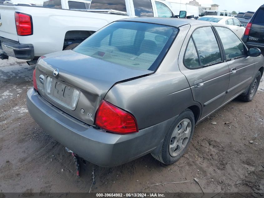 2005 Nissan Sentra 1.8 VIN: 3N1CB51D65L497395 Lot: 39654982