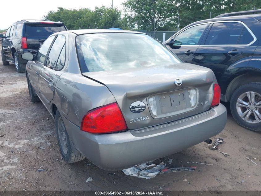 2005 Nissan Sentra 1.8 VIN: 3N1CB51D65L497395 Lot: 39654982