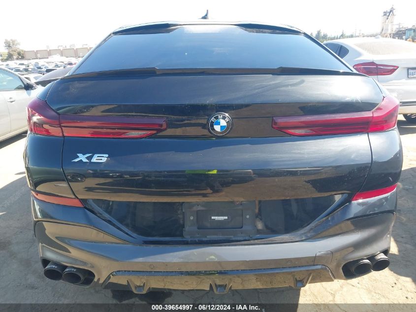 2022 BMW X6 xDrive40I VIN: 5UXCY6C06N9J47977 Lot: 39654997