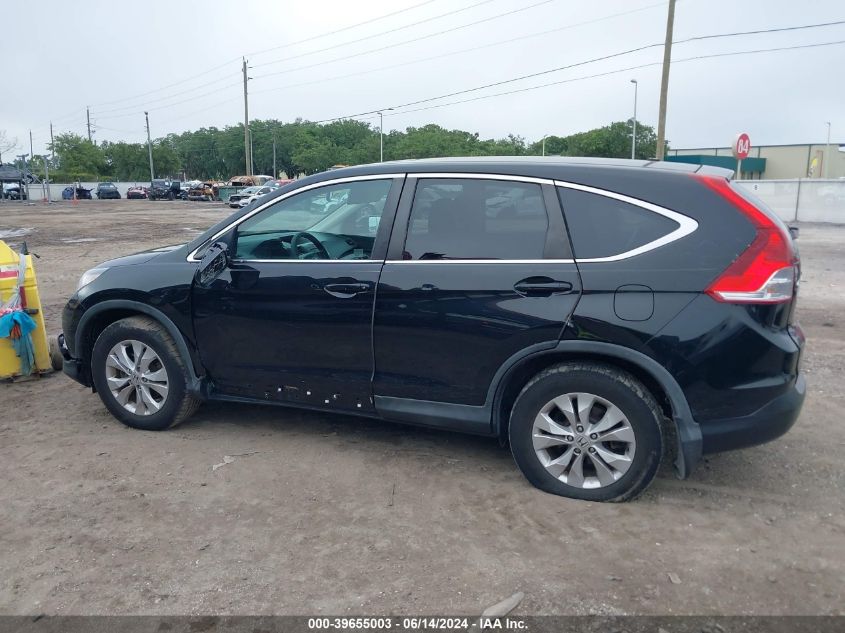 2014 Honda Cr-V Ex VIN: 2HKRM3H53EH530177 Lot: 39655003