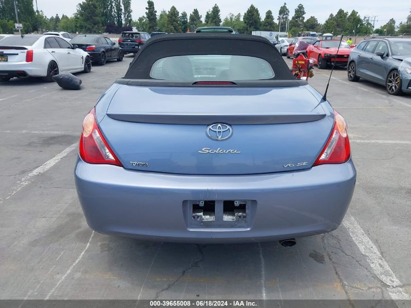 2006 Toyota Camry Solara Se VIN: 4T1FA38P26U071286 Lot: 39655008