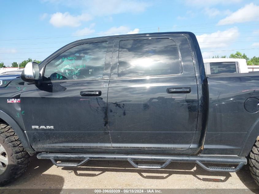 2022 Ram 2500 Laramie 4X4 6'4 Box VIN: 3C6UR5FJ1NG144459 Lot: 39655009