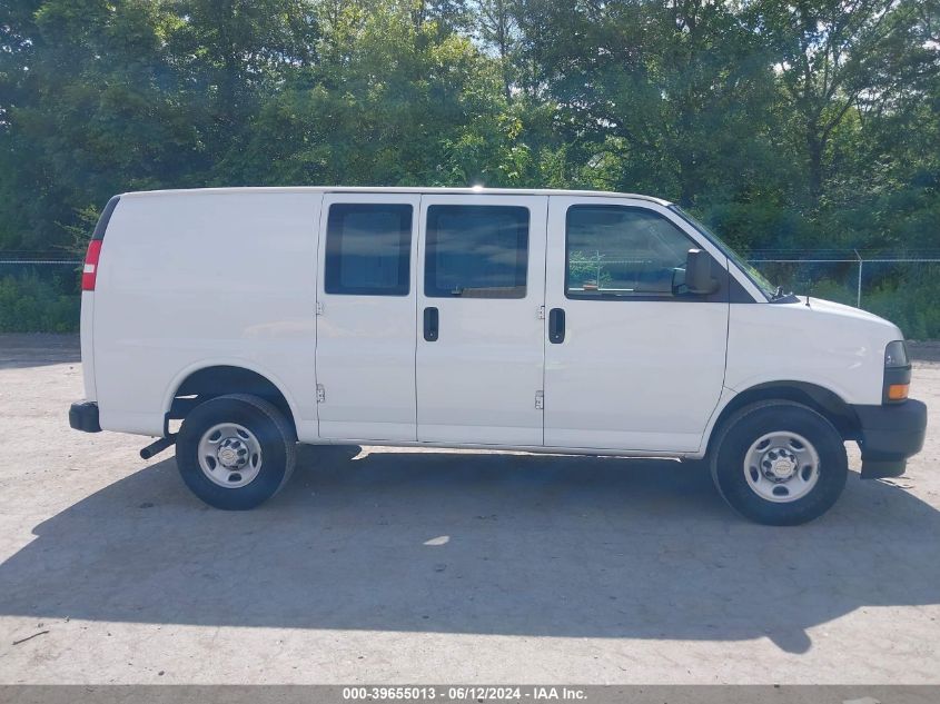 2022 Chevrolet Express Cargo Rwd 2500 Regular Wheelbase Wt VIN: 1GCWGAFP2N1219172 Lot: 39655013