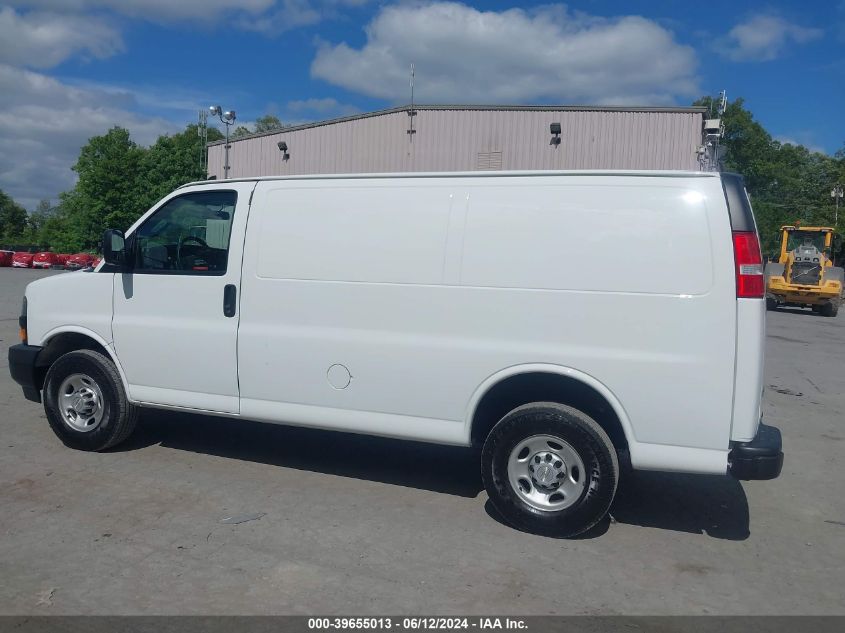 2022 Chevrolet Express Cargo Rwd 2500 Regular Wheelbase Wt VIN: 1GCWGAFP2N1219172 Lot: 39655013