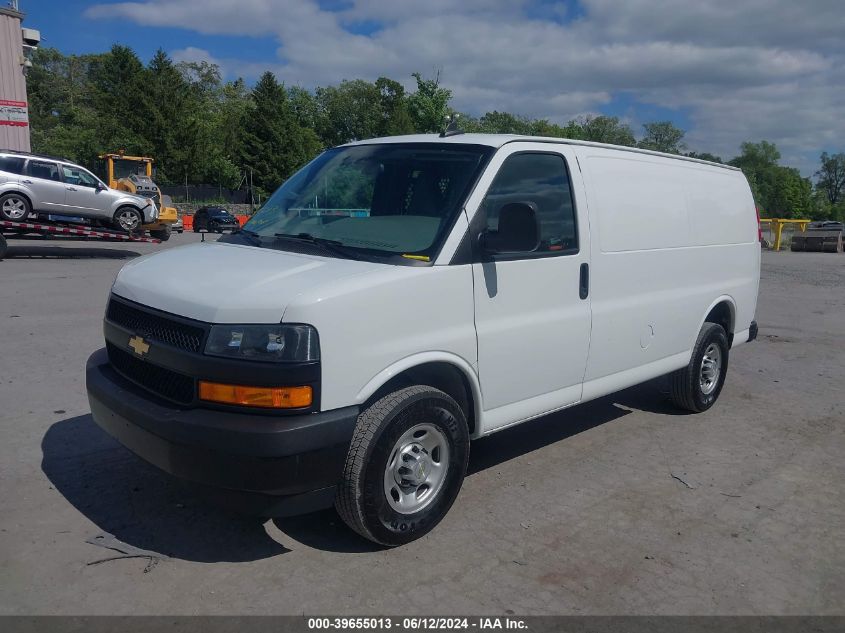 2022 Chevrolet Express Cargo Rwd 2500 Regular Wheelbase Wt VIN: 1GCWGAFP2N1219172 Lot: 39655013