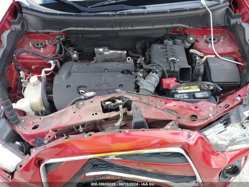 2015 Mitsubishi Outlander Sport Es VIN: 4A4AP3AU0FE056883 Lot: 39655025