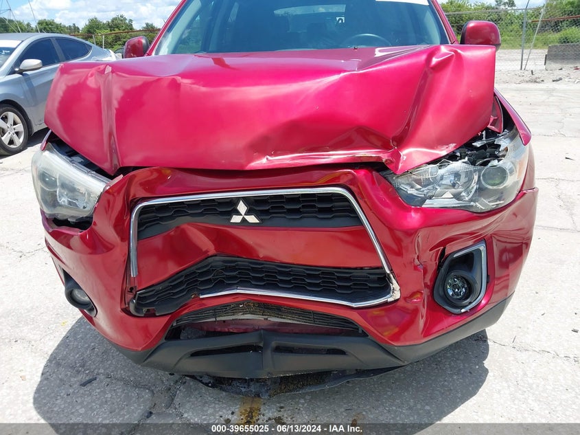 2015 Mitsubishi Outlander Sport Es VIN: 4A4AP3AU0FE056883 Lot: 39655025