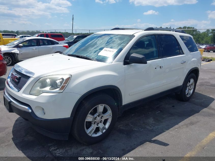 2011 GMC Acadia Sle VIN: 1GKKVPED9BJ381167 Lot: 39655030