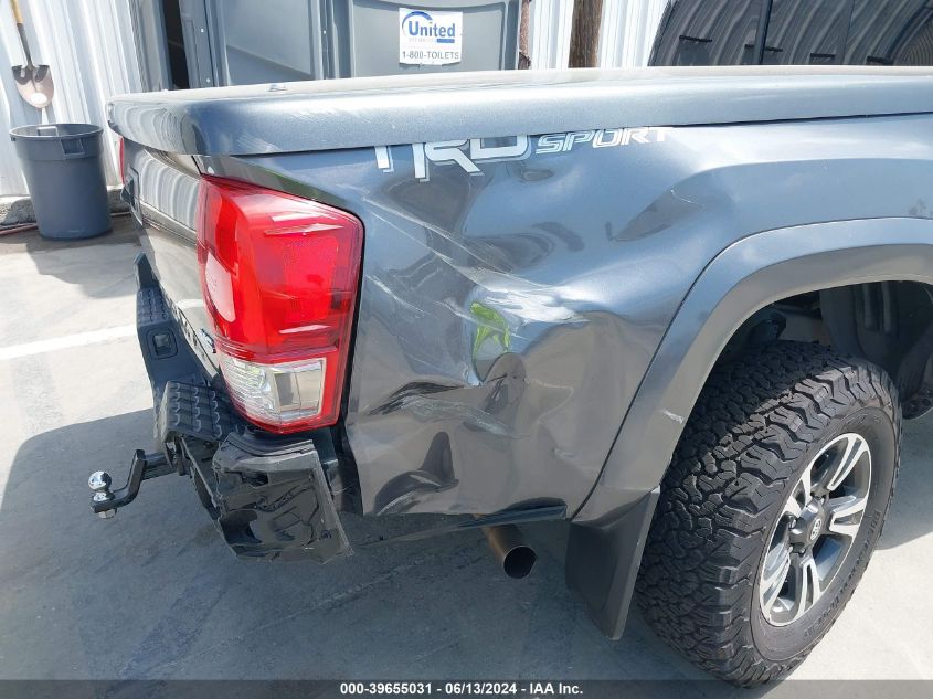 2016 Toyota Tacoma Trd Sport VIN: 5TFRZ5CN5GX010512 Lot: 39655031