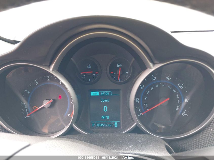 2014 Chevrolet Cruze 1Lt Auto VIN: 1G1PC5SB2E7270288 Lot: 39655034