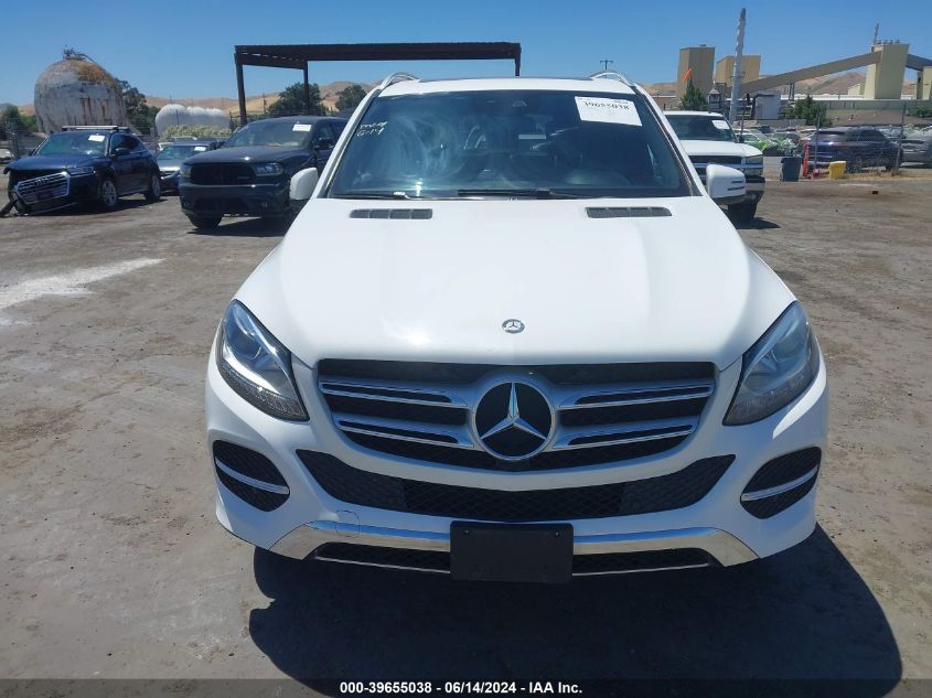 2017 Mercedes-Benz Gle 350 VIN: 4JGDA5JB3HA946803 Lot: 39655038