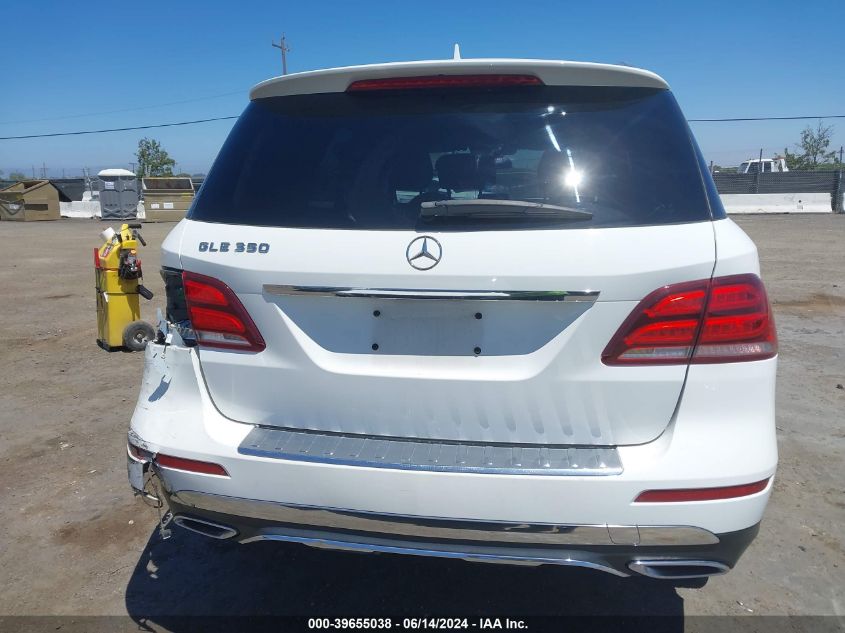 2017 Mercedes-Benz Gle 350 VIN: 4JGDA5JB3HA946803 Lot: 39655038