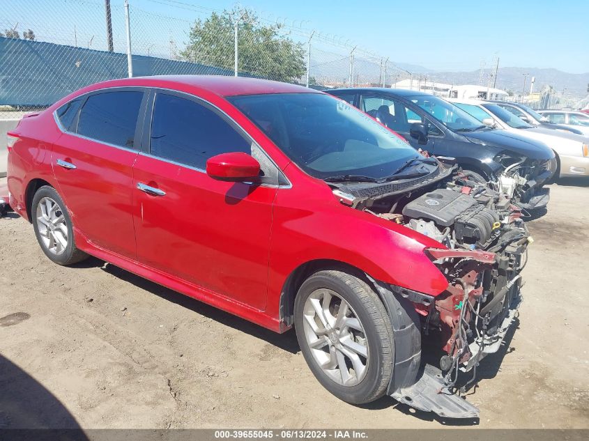 2014 Nissan Sentra Sr VIN: 3N1AB7AP1EY268574 Lot: 39655045