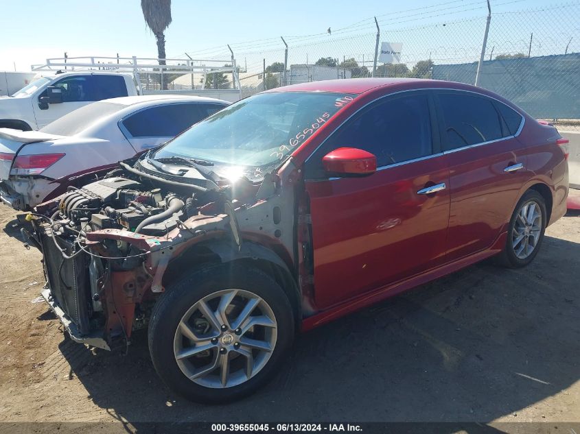 2014 Nissan Sentra Sr VIN: 3N1AB7AP1EY268574 Lot: 39655045