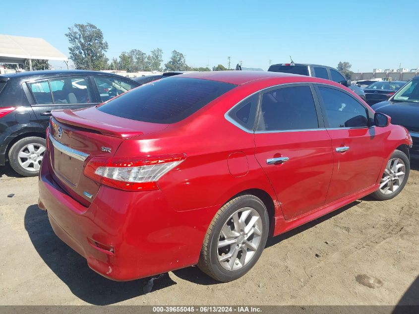 2014 Nissan Sentra Sr VIN: 3N1AB7AP1EY268574 Lot: 39655045