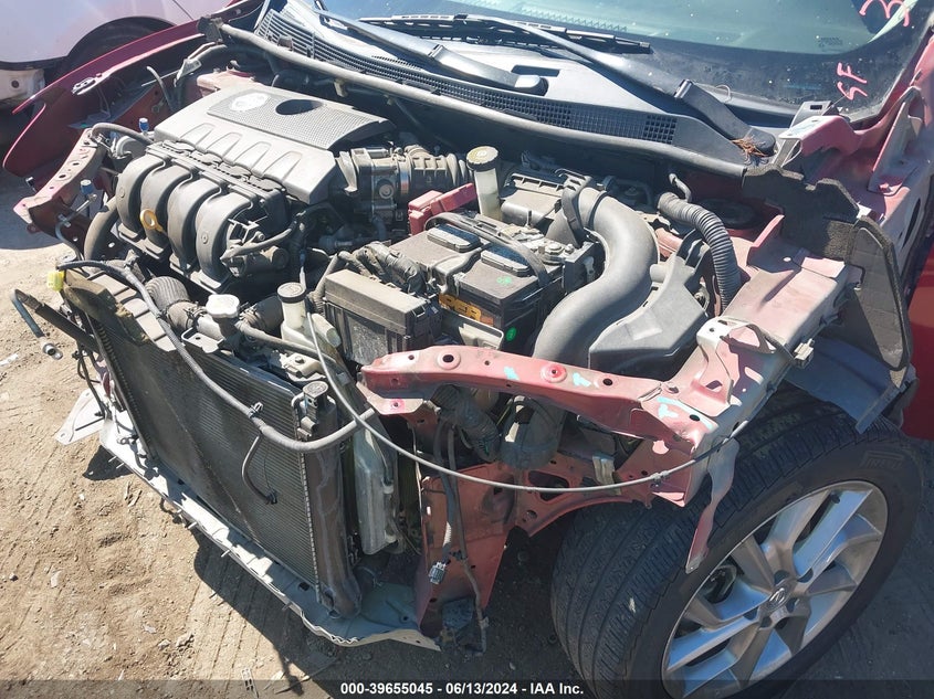 2014 Nissan Sentra Sr VIN: 3N1AB7AP1EY268574 Lot: 39655045