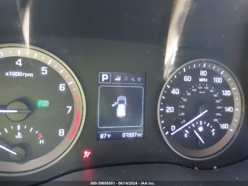 2016 Hyundai Tucson Sport VIN: KM8J33A27GU095426 Lot: 39655051