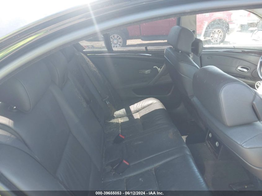 2008 BMW 550I VIN: WBANW53588CT48855 Lot: 39655053