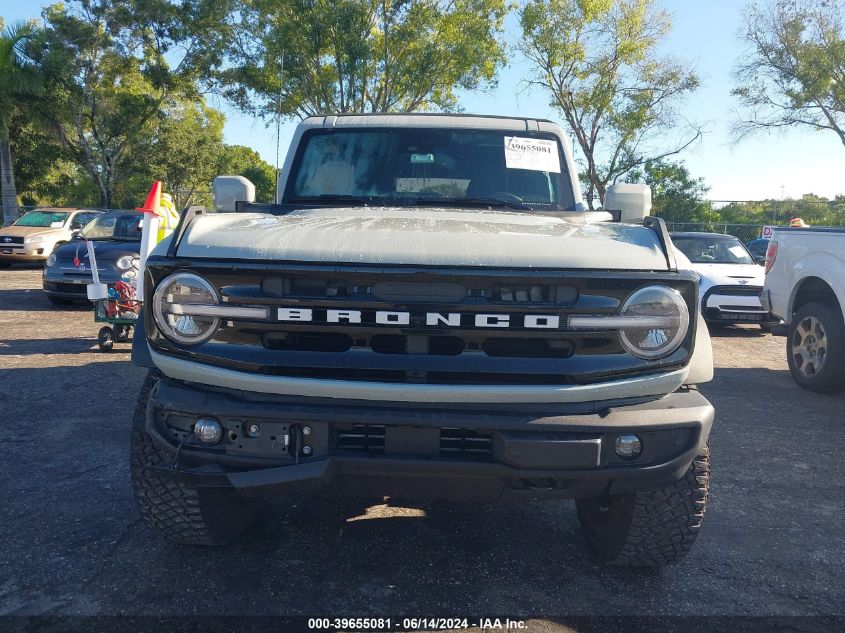 2022 Ford Bronco Outer Banks VIN: 1FMEE5DP8NLA88776 Lot: 39655081