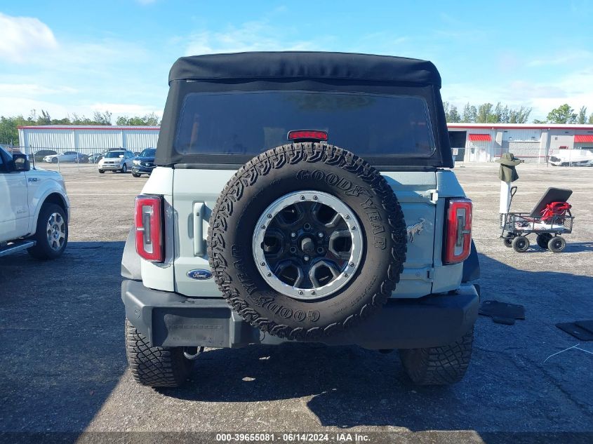 2022 Ford Bronco Outer Banks VIN: 1FMEE5DP8NLA88776 Lot: 39655081