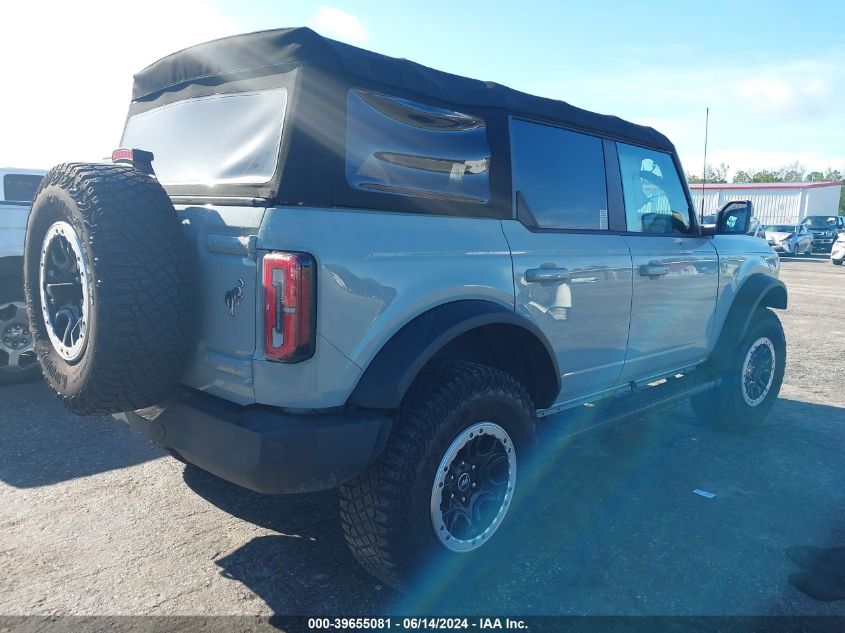 2022 Ford Bronco Outer Banks VIN: 1FMEE5DP8NLA88776 Lot: 39655081