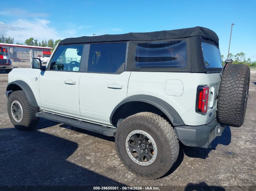 2022 Ford Bronco Outer Banks VIN: 1FMEE5DP8NLA88776 Lot: 39655081