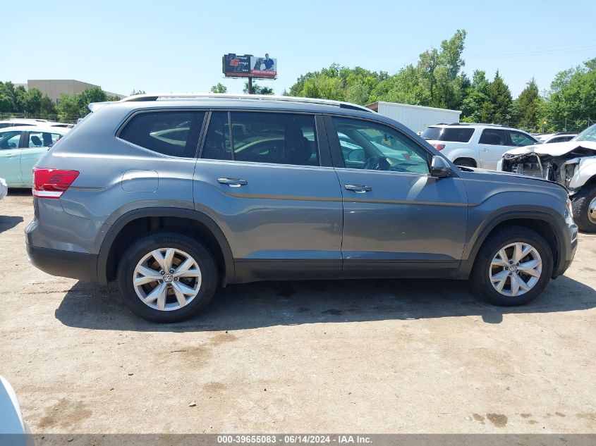 2018 Volkswagen Atlas 3.6L V6 Se VIN: 1V2KR2CA9JC566865 Lot: 39655083