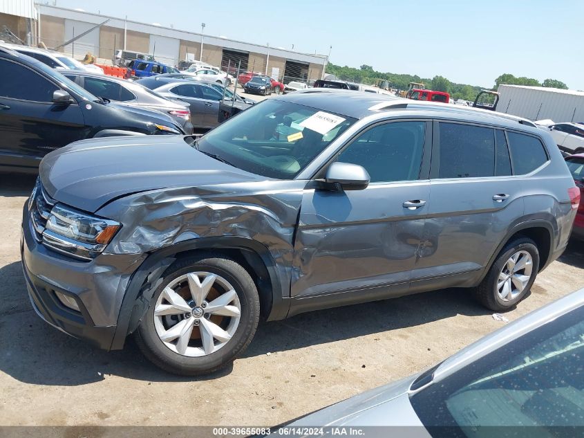 2018 Volkswagen Atlas 3.6L V6 Se VIN: 1V2KR2CA9JC566865 Lot: 39655083