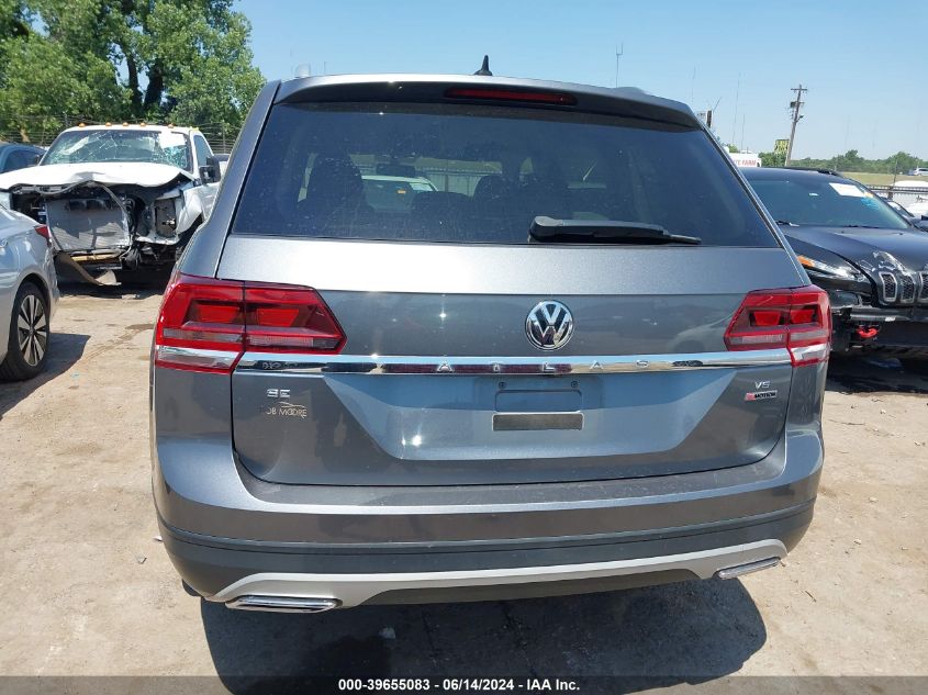 2018 Volkswagen Atlas 3.6L V6 Se VIN: 1V2KR2CA9JC566865 Lot: 39655083