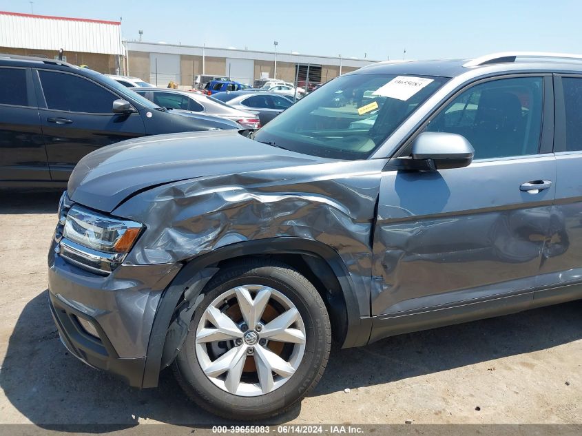 2018 Volkswagen Atlas 3.6L V6 Se VIN: 1V2KR2CA9JC566865 Lot: 39655083