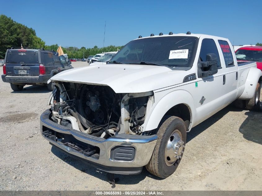 2015 Ford F-350 Xl VIN: 1FT8W3CT6FEC32509 Lot: 39655093