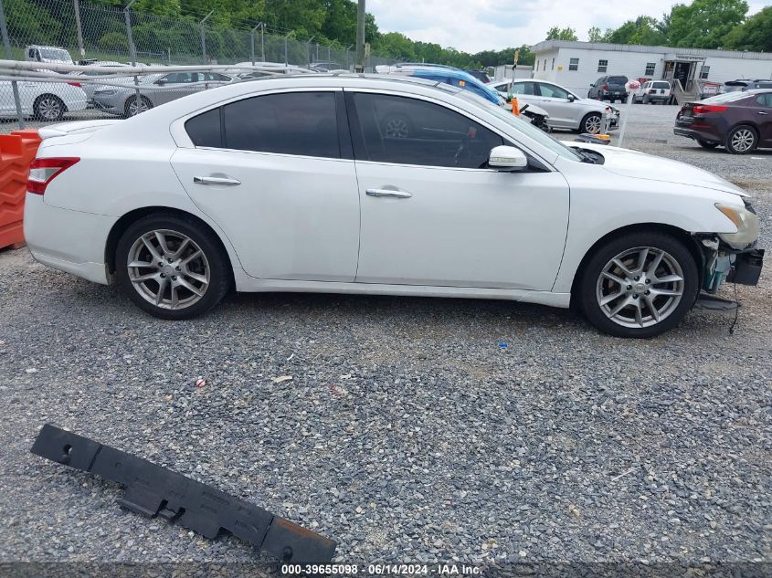 2010 Nissan Maxima 3.5 Sv VIN: 1N4AA5AP6AC858766 Lot: 39655098