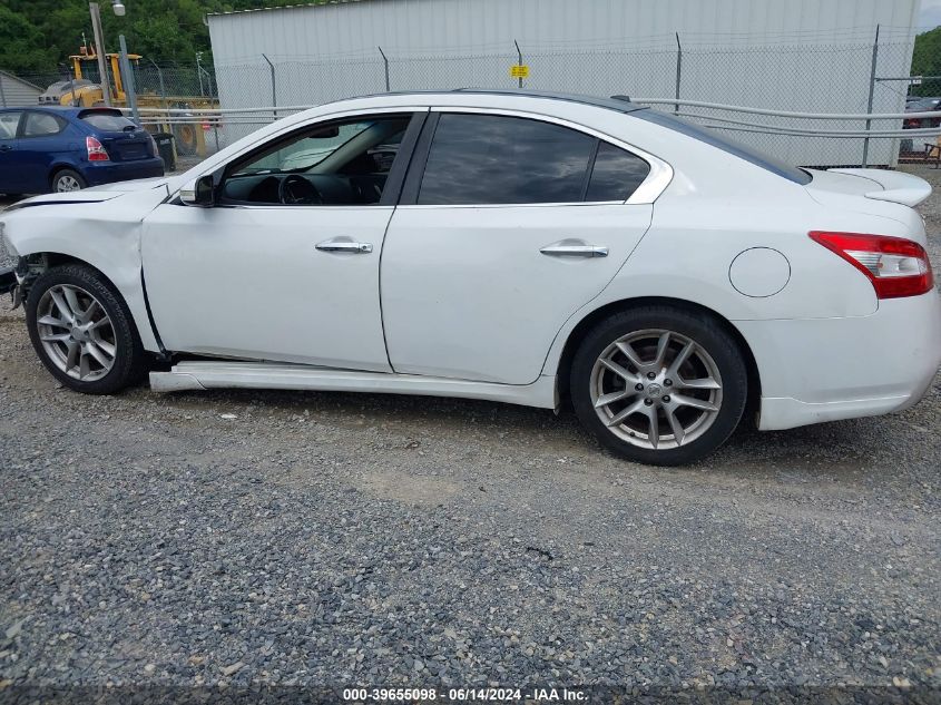 2010 Nissan Maxima 3.5 Sv VIN: 1N4AA5AP6AC858766 Lot: 39655098