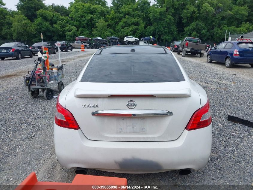 2010 Nissan Maxima 3.5 Sv VIN: 1N4AA5AP6AC858766 Lot: 39655098